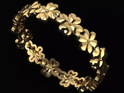 Arabic Tire Ring  3D print model