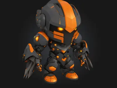 Shadow Sentinel  Guardian of the Night 3D print model
