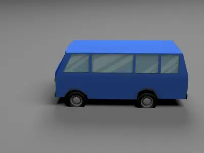 Danfo bus LP 3D model