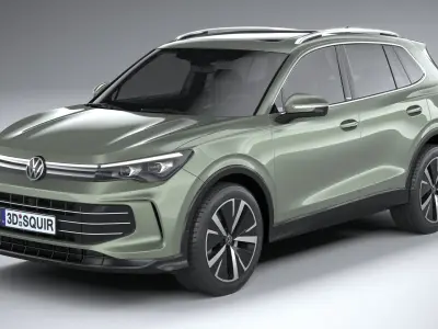 Volkswagen Tiguan 2024 3D model