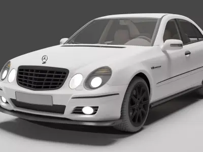 Mercedes-Benz E 63 AMG w211 3D model