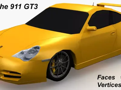 Porsche 911 GT3  3D model