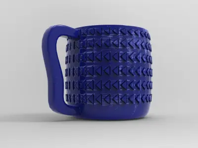 Colo Coffee Cup Low-poly 3D model