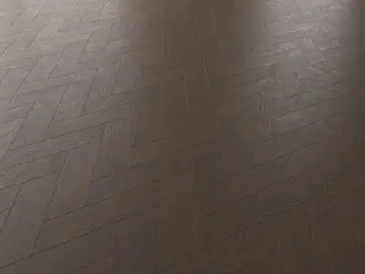 Parquet Oak Marrone NEW Firestop set 5 3D model