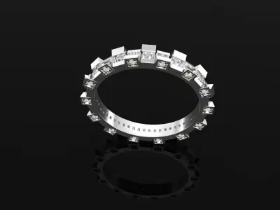 FASHION RING top ring  3D print model