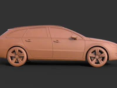 PEUGEOT 508 SW 3D print model