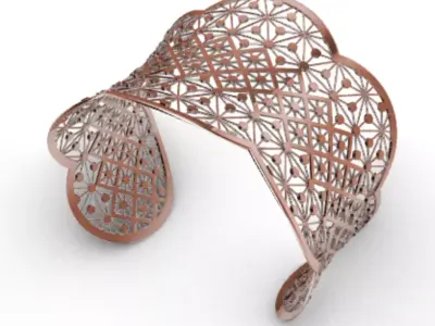 Bracelet Fashion R-001 3D print model