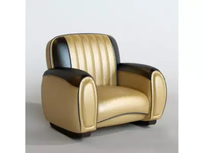 leather armchair Formitalia 3D model