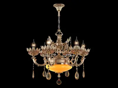 MD 89325-6-2 Osgona Chandelier 3D model