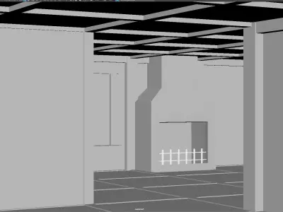 Game-Ready Mansion 3D Model for Unreal Engine  Low-poly 3D model