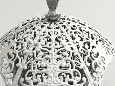Ornament Lantern 3D model
