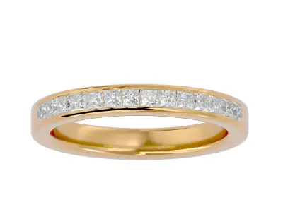 3D Printable Diamond Ring Model 3D print model