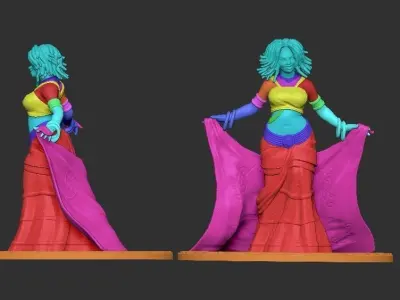 Odalisque 3D print model