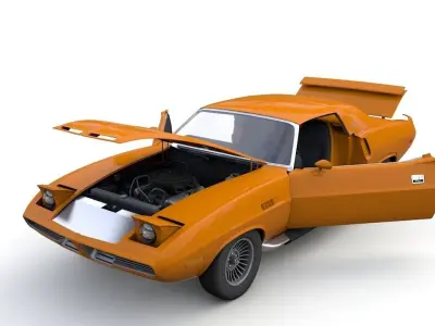 Dodge Diamante 1970 3D model