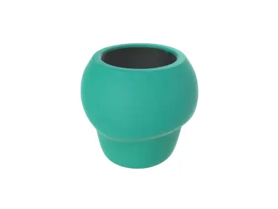  Cute Skull Planter Pot Halloween Decoration 3D print model