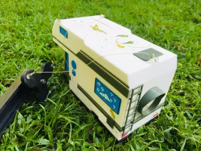 BIRD HOUSE CAMPER VAN 2nd MODEL 3D print model 3D print model