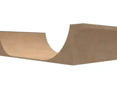 SKATE RAMP 3D model