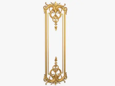 Classic decor ornament 118  3D model