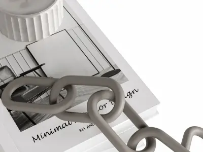 Minimal Decorative Set 01 3D model