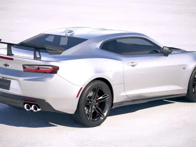 Chevrolet Camaro ZL1 1LE CG 2018 3D model