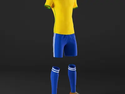 Soccer Uniform 3D model purchase