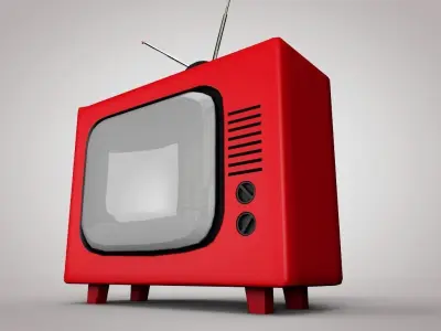 television 3D model
