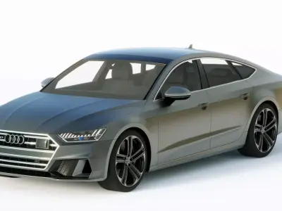 Audi S7 Sportback 2020 3D model