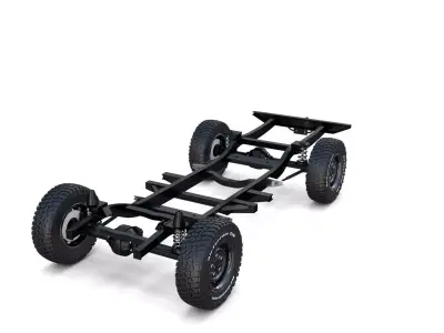 Range Rover Classic Chassis 3D model