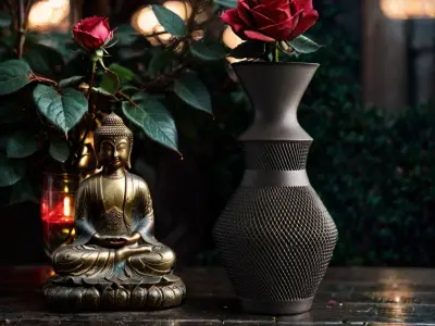 Alviano Vase for Modern Decor 3D print model