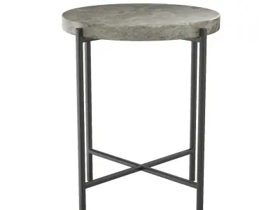 Cirque Accent Table Sand 3D model