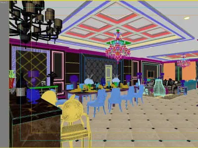 Suite condo 3D model