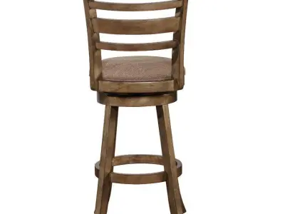 Zaquan Swivel Bar And Counter Stool 3D model