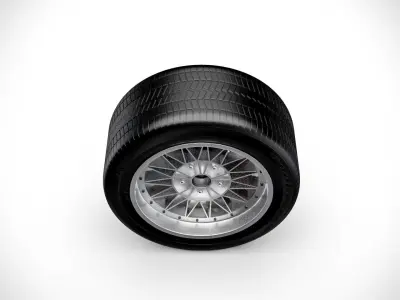 Wheel v4 3D model
