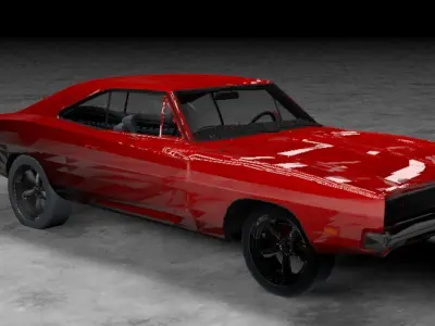 Dodge Charger RT 1970 3D model