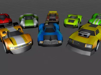 CARS by TGS 3D Model Pack