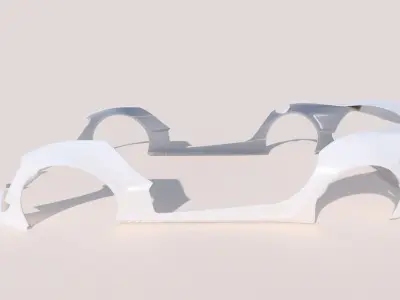 Kit pandem for supra 2020 mk5  3D print model