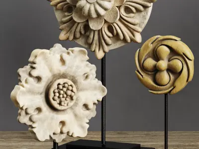 Restoration Hardware  Architectural Ornaments 3D model