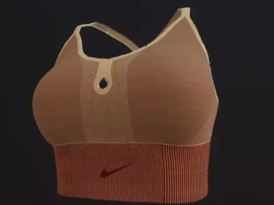NIKE WOMEN SPORT TOP PBR Low-poly 3D model