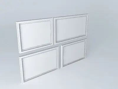 Vintage train photos Free 3D model