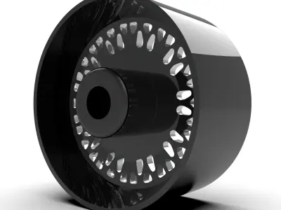 AMERICAN FORCE 6N16 SHOVE SD WHEEL 3D print model
