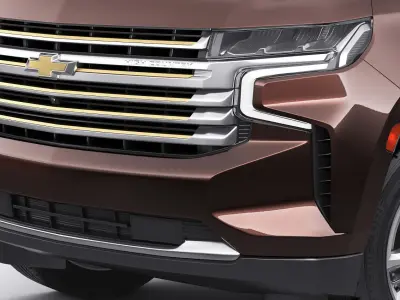 Suburban 2021 SUV 3D model