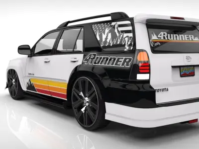 TOYOTA 4RUNNER 2008 KIT RD  3D model