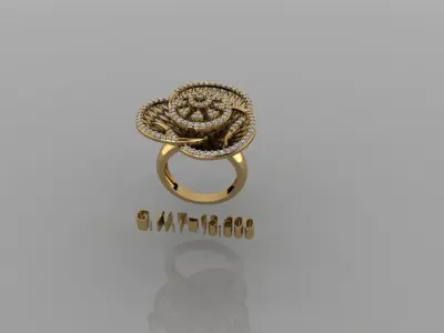 FASHION RING 3D model 4