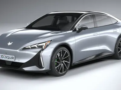 BAIC ArcFox Alpha S5 2025 3D model