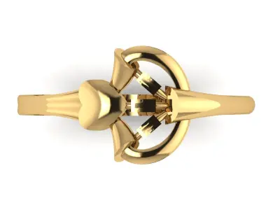 Ring model 3D Printable model 3D print model