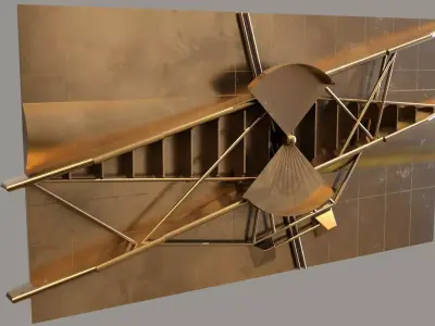 Cosmos Decoration Low-poly 3D model