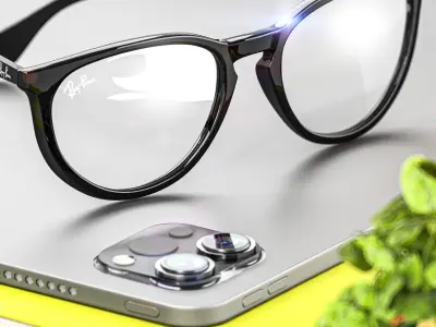 Apple Architecture Work Space Set 3D model