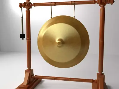 Gongs gong 3D model