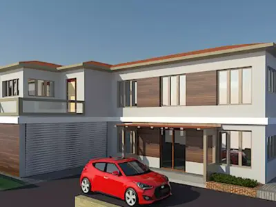 Residential house Free 3D model