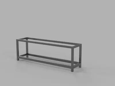 Workstation  - Car Garage scale 1-43 - Diorama Garage - 3d print 3D print model